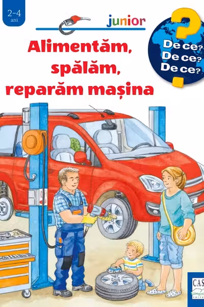 Alimentam, spalam, reparam masina