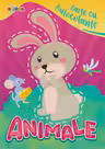 Carte cu autocolante : Animale