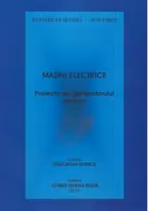 Masini electrice. Proiectarea generatorului sincron