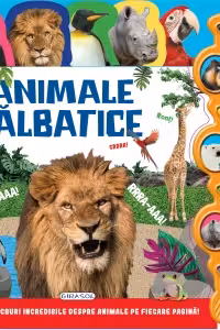 Carte cu sunete - Animale salbatice
