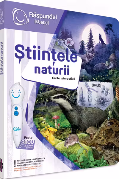 Raspundel Istetel - Stiintele naturii. Aventuri prin natura
