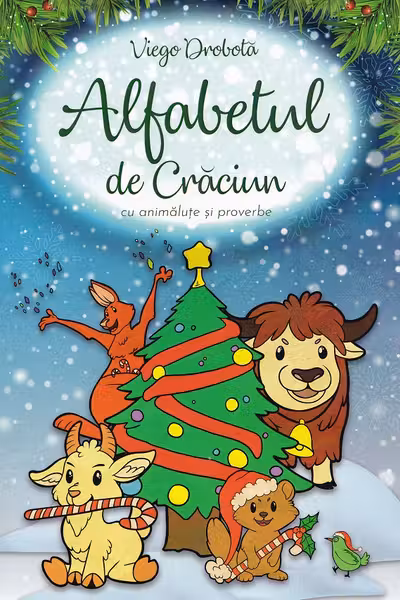 Alfabetul de Craciun cu animalute si proverbe