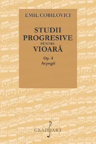 Studii progresive pentru vioară. Op.4 Arpegii