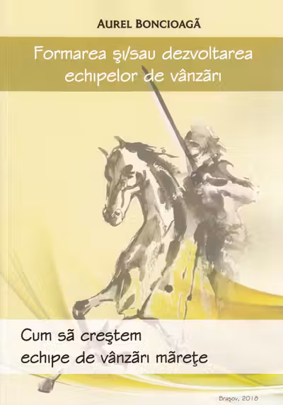 Formarea și/sau dezvoltarea echipelor de vânzări