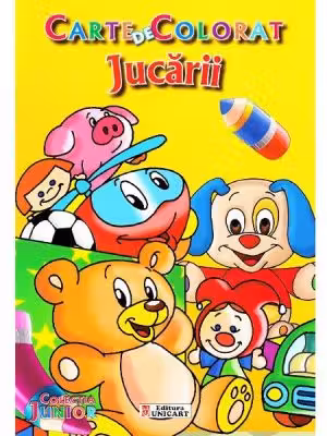 Jucarii. Carte de colorat