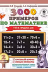 3000 примеров по математике. 2 класс. Сложение и вычитание в пределах 100. Крупный шрифт.