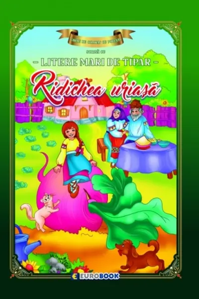 Ridichea uriașă. Carte de colorat