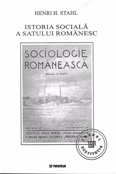 Istoria Socială A Satului Românesc