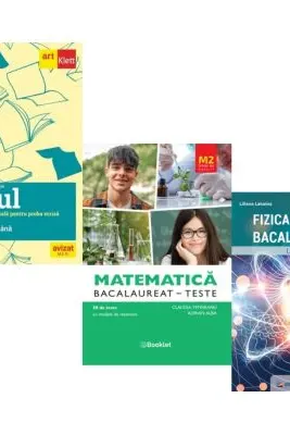 Pachet Bacalaureat 2026. Eseul. Literatura Romana. Pregatire individuala pentru proba scrisa, Matematica M2 Profil Stiinte ale naturii. Teste si Fizica - Liliana Paicu, Claudia Temneanu, Eugen Stefan Lakatos