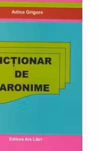 Dictionar de paronime