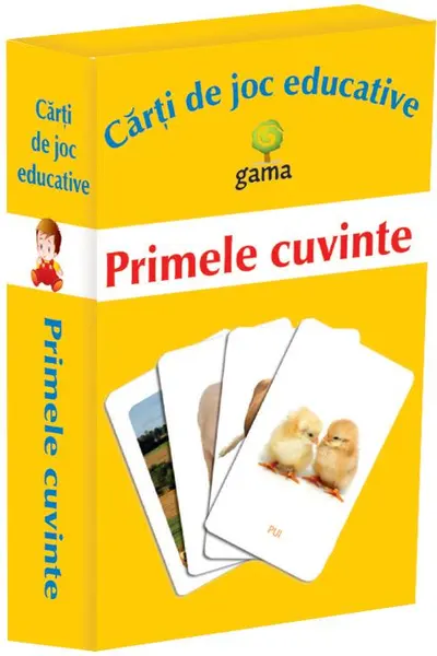 Carti de joc educative- Primele cuvinte