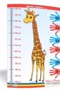 Metru girafa 1, 4 metri - plansa 50x70 - Proiecte Tematice