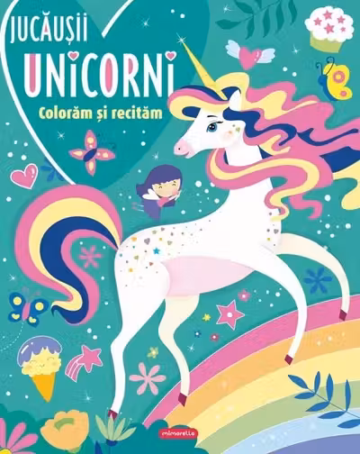 Jucausii unicorni - Coloram si recitam