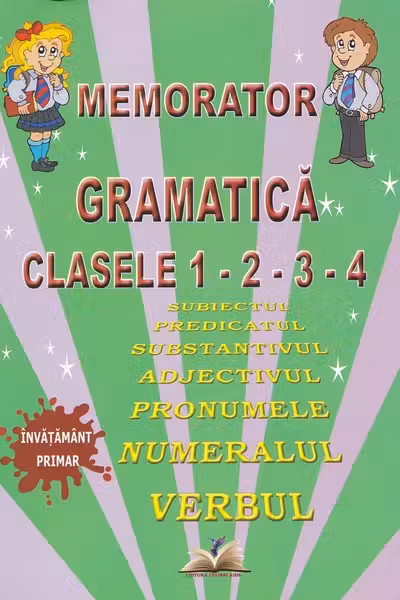 Memorator gramatică - Clasele 1-4