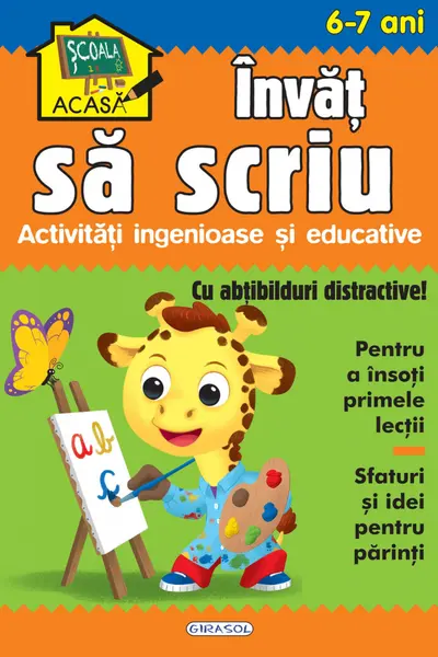 Scoala acasa - Invat sa scriu 6-7 ani