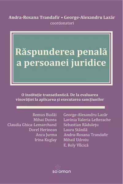 Răspunderea penală a persoanei juridice
