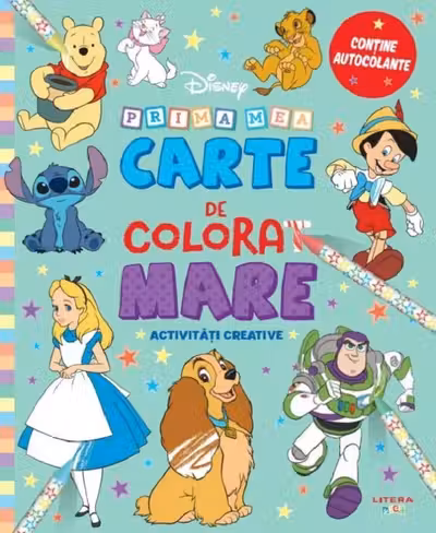Prima mea carte de colorat mare