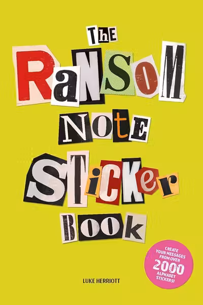 The Ransom Note Sticker Book
