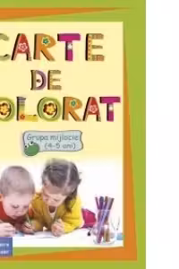 Carte de colorat Grupa mijlocie (4-5 ani)