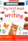 My First Book of Writing Wipe clean book Pen control Handwriting First Letter First Word