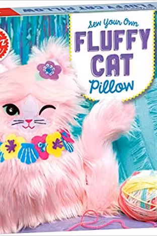 Klutz: Sew Your Own Fluffy Cat Pillow (Out of print)