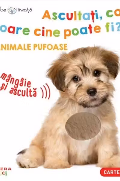 Animale pufoase. Ascultati, copii, oare cine poate fi?