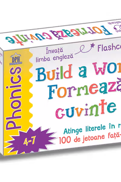 Build a word - Formeaza cuvinte - Jetoane Limba Engleza