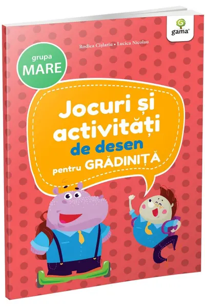Jocuri si activitati de desen pentru gradinita. Grupa mare
