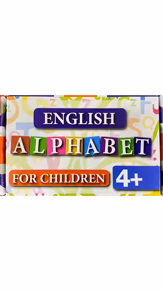 English alphabet 4+