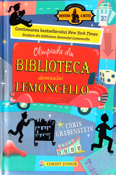 Lemoncello vol.2 Olimpiada din biblioteca Domnului Lemoncelo