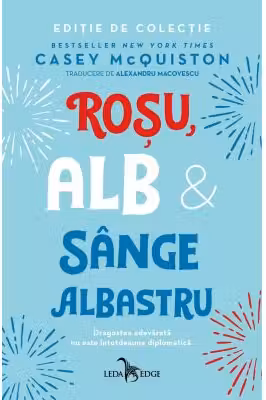 Rosu alb si sange albastru hardcover