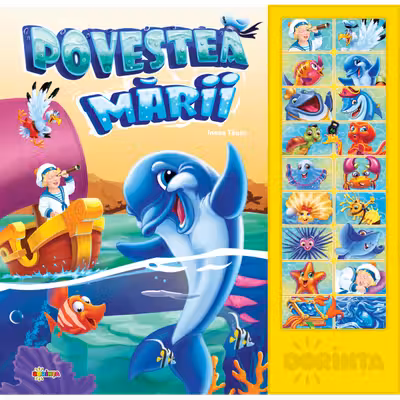 Carte cu sunete. Povestea Marii