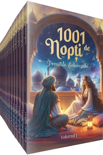Pachet 14 volume: 1001 de nopți. Poveștile Șeherezadei