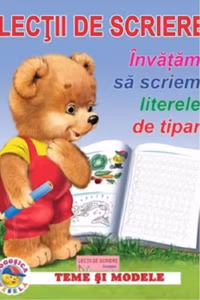 Lectii de scriere. Invatam sa scriem literele de tipar