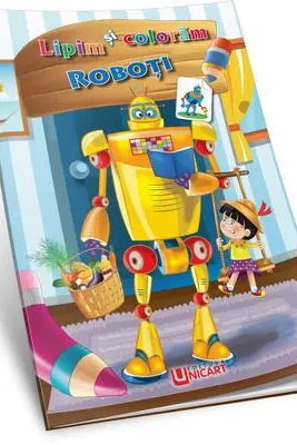 Lipim si coloram. Roboti