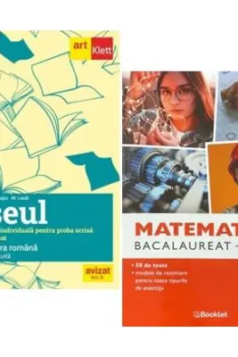 Pachet Bacalaureat 2026. Eseul. Pregatire individuala pentru proba scrisa si Matematica M2 Tehnologic. Teste - Liliana Paicu, Daniela Stoica