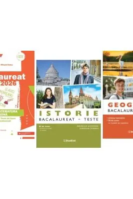 Pachet Bacalaureat 2026 Limba romana, Geografie si Istorie - Mihaela Dobos, Adrian Ilie Aichimoaie, Cristina Moldovan