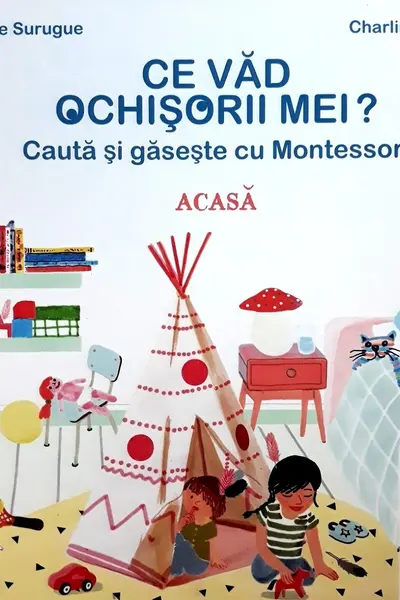 Ce văd ochisorii mei? Acasă. Caută și găsește cu Montessori