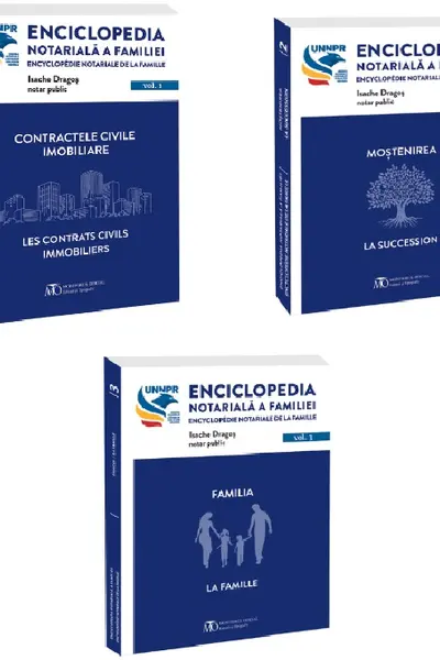 Pachet 3 volume: Enciclopedia notarială a familiei