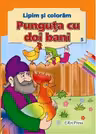 Punguta cu doi bani. Lipim si coloram