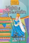 Printesa si Bobul de Mazare - Carte de colorat + poveste (Colectia Povesti clasice de colorat, format A4)