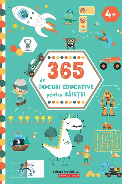 365 de jocuri educative pentru baietei