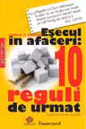 Esecul in afaceri: 10 reguli de urmat