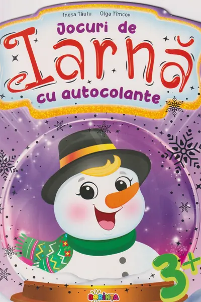 Jocuri de Iarna. Cu autocolante 3+