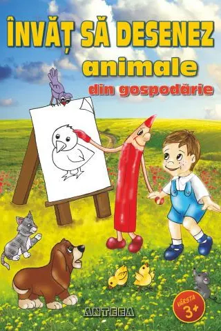 Învăț să desenez animale din gospodărie