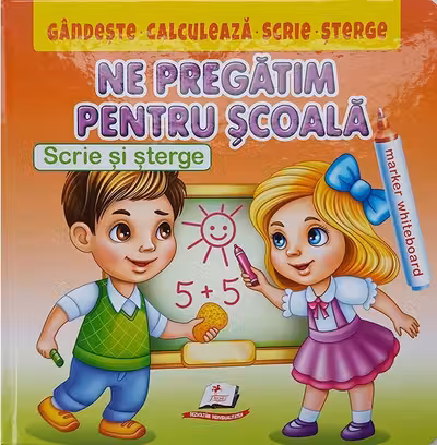 Scrie si sterge Ne pregatim pentru scola