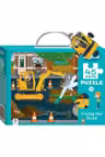 Junior Jjunior Jigsaw 45 Piece Rebus. Fixing The Road