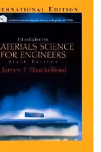 introduction to materials science for engineers ise, 6th edition