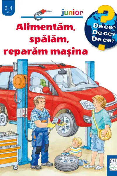 Alimentam, spalam, reparam masina