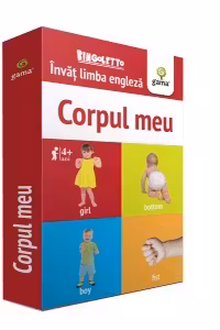 Corpul meu. Invat limba engleza. Colectia Bingoletto